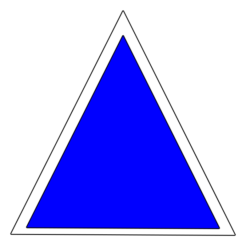 Синий треугольник