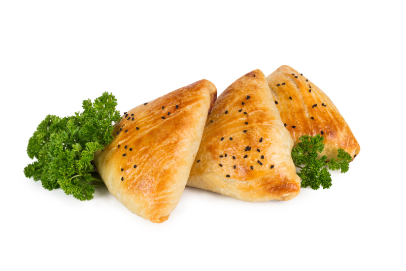 Самса тандырная треугольная