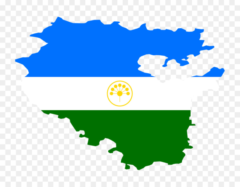 Башкортостан на прозрачном фоне