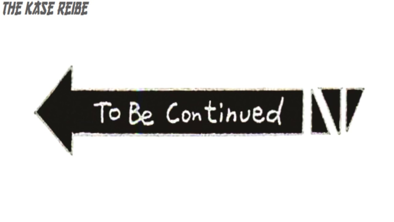 Прозрачная надпись to be continued