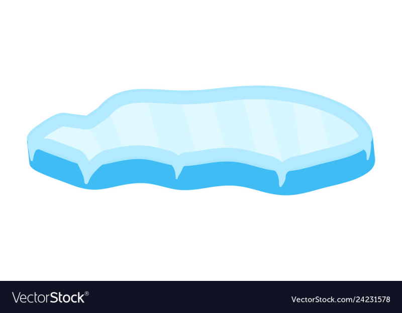 Льдина вектор