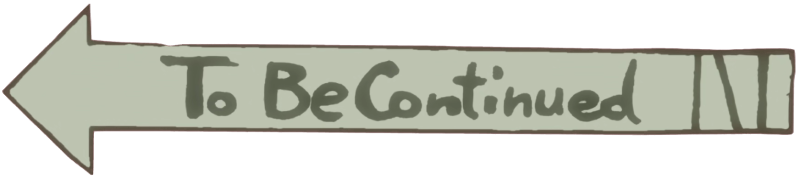 Надпись to be continued