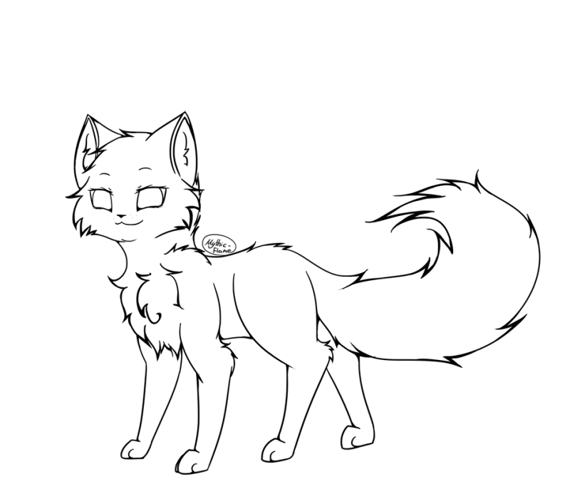 Коты Воители Вики лайны котенка