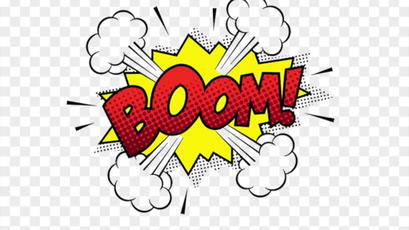 Надписи в стиле комиксов