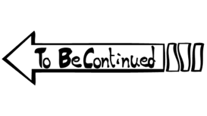 Продолжение следует без фона