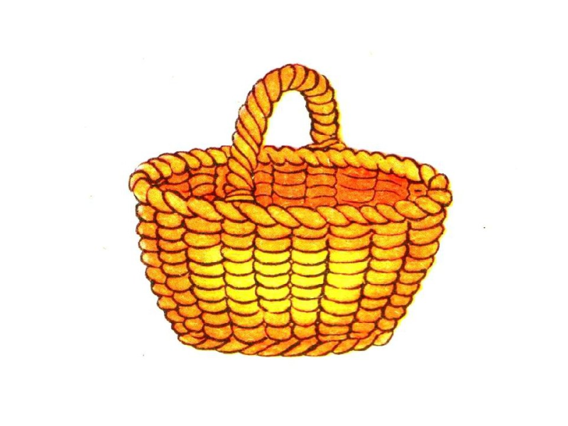 Корзинка мультяшная