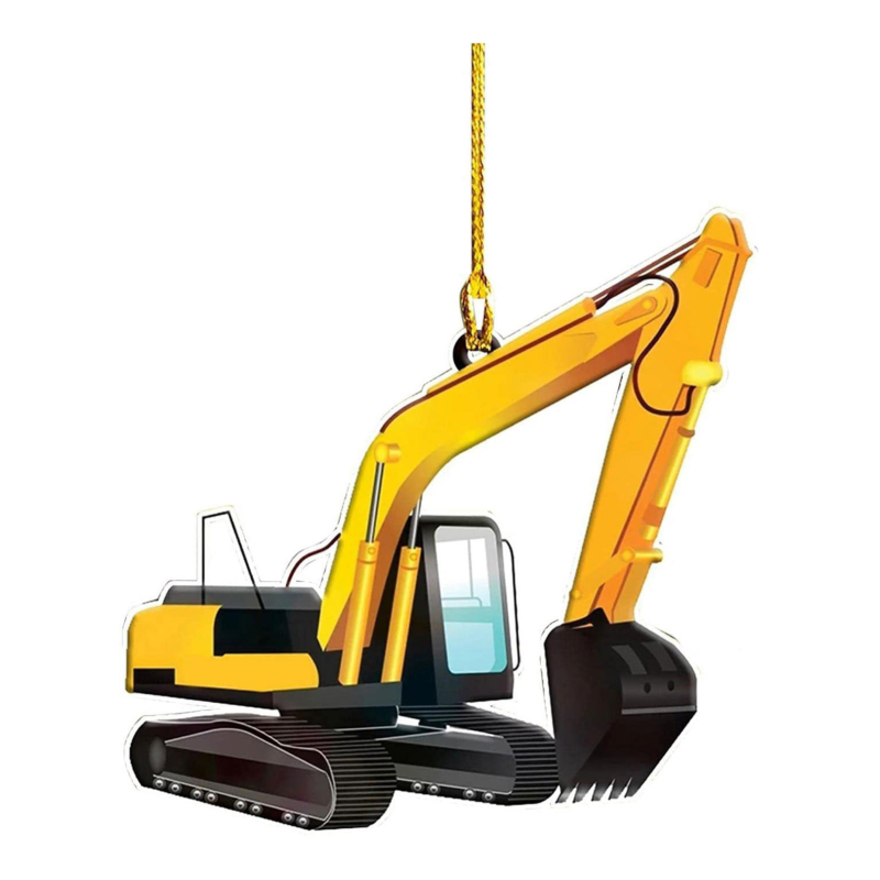 Экскаватор мультяшный