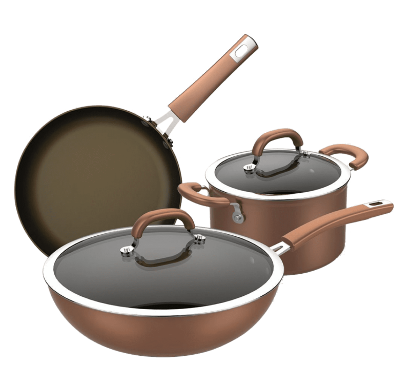 Кастрюли сковородки