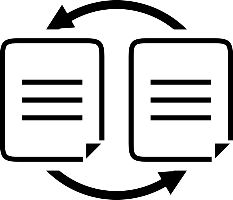 Значок перенос данных