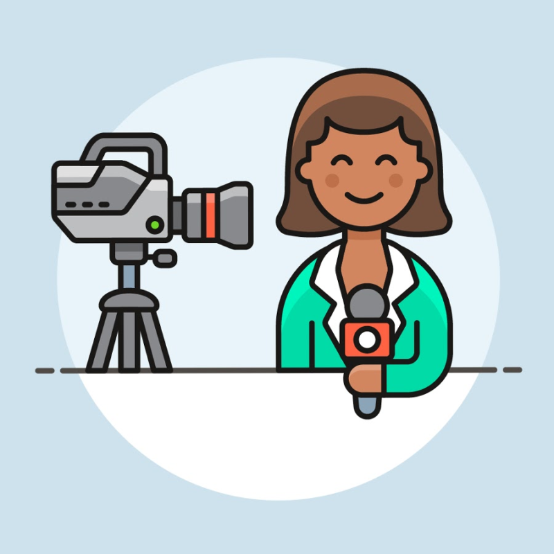 Журналисты мультяшные