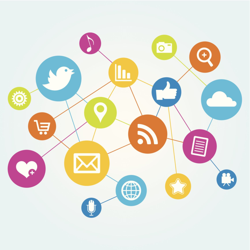 Соцсети иллюстрация