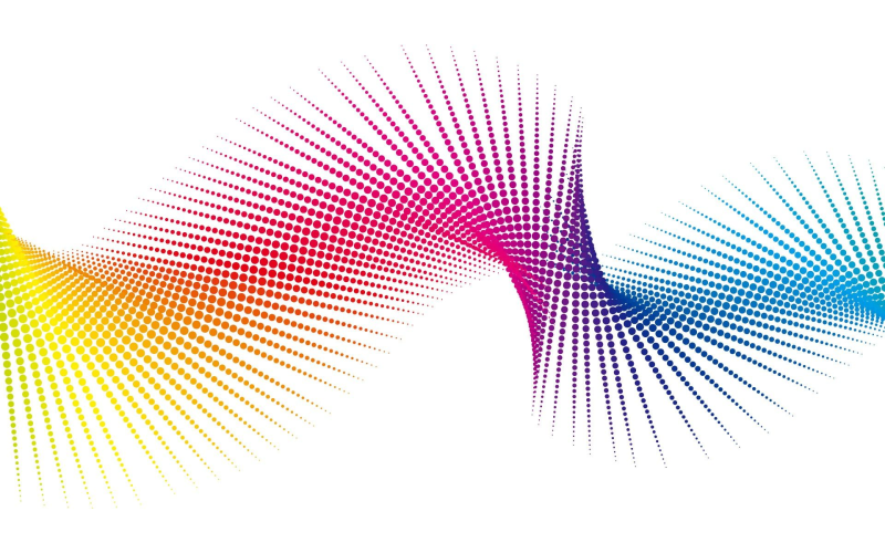 Разноцветные линии