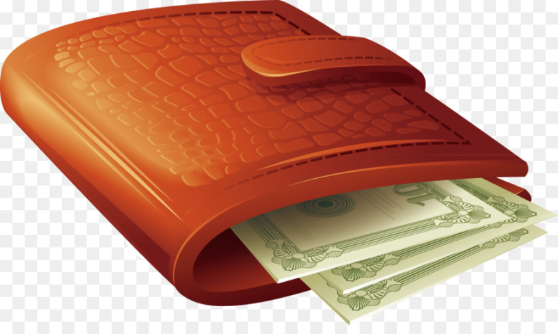 Портмоне с деньгами