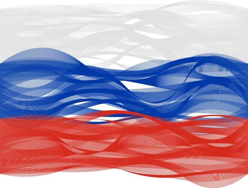 Фон российский Триколор