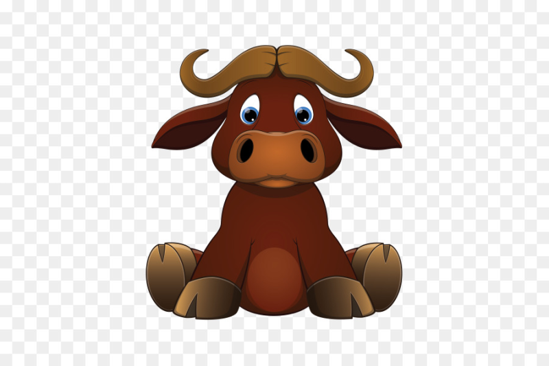 Бык мультяшный