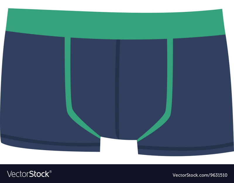 Мужское нижнее белье вектор