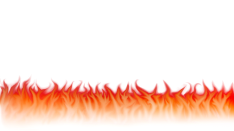 Огонь без фона