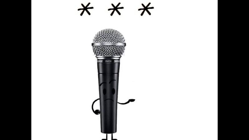 Микрофон прозрачный