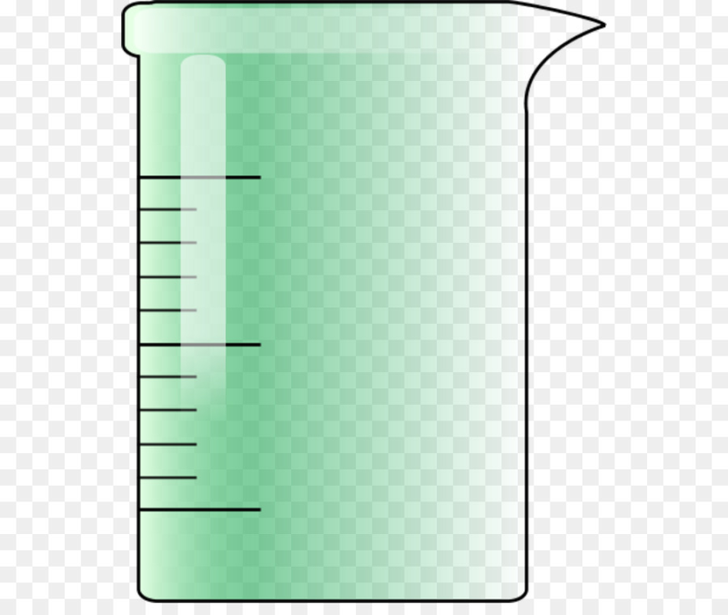 Химический стакан без фона