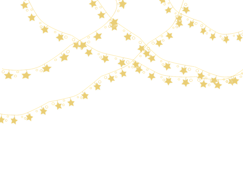 Гирлянда желтая