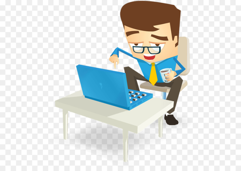 Офисный работник рисунок