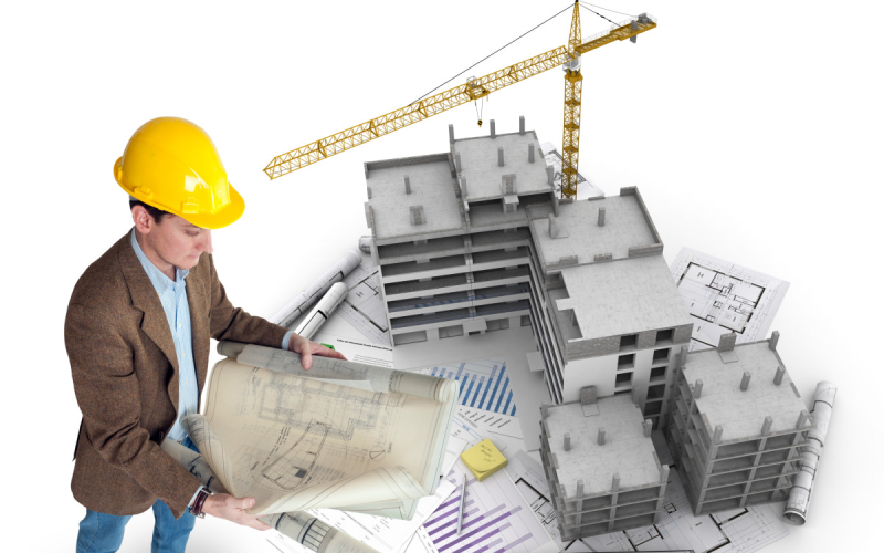 Стройка без фона