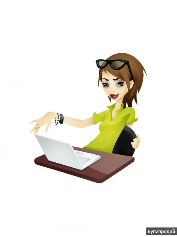 Офисный работник иллюстрация