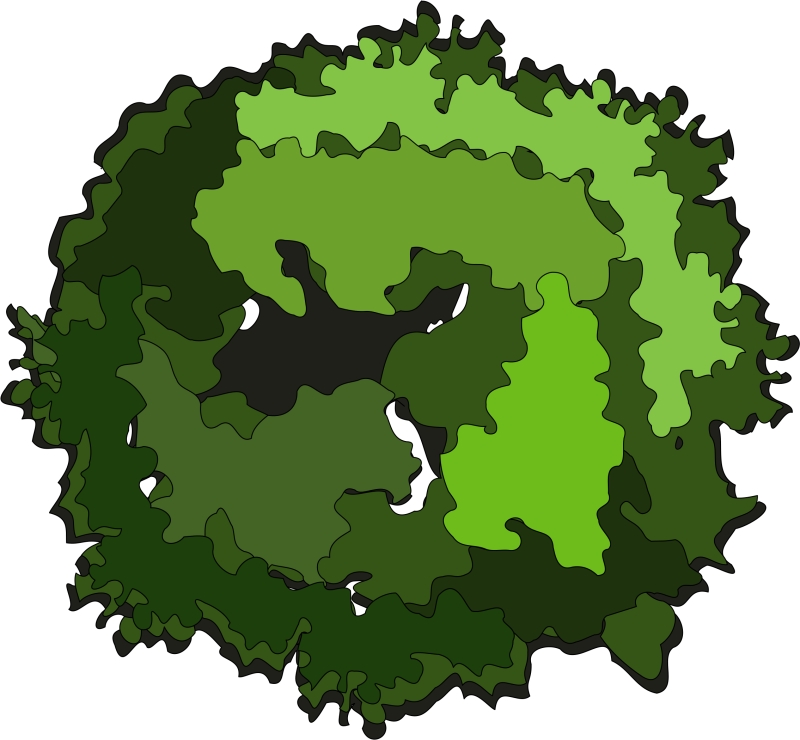 Деревья для генплана