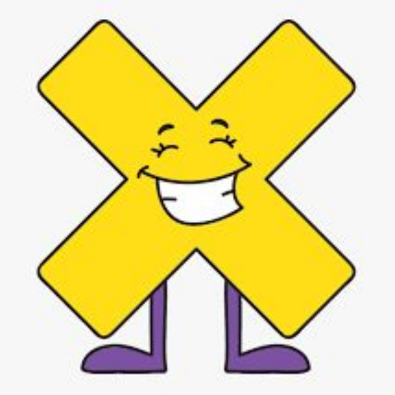 Мультяшные математические знаки