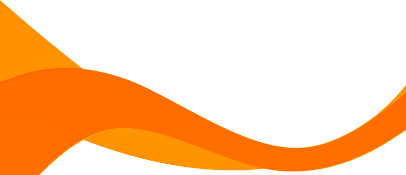 Оранжевая волнистая линия