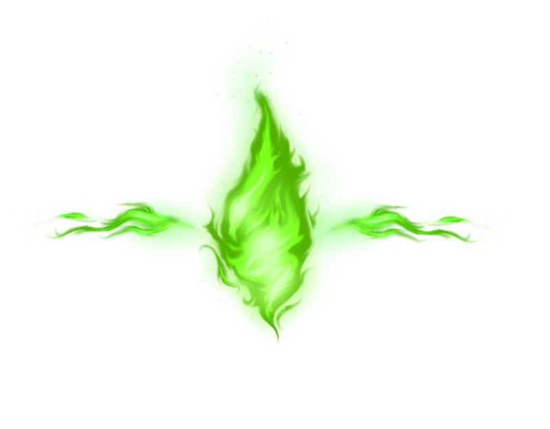 Зеленое пламя