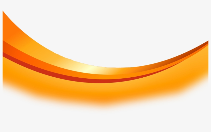 Оранжевые линии на прозрачном фоне