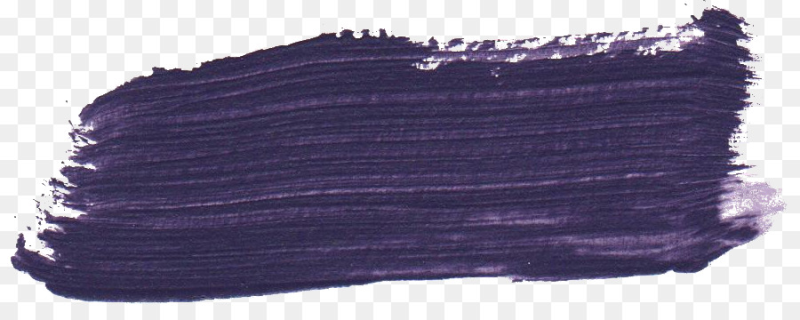 Мазок кистью на прозрачном фоне сиреневый