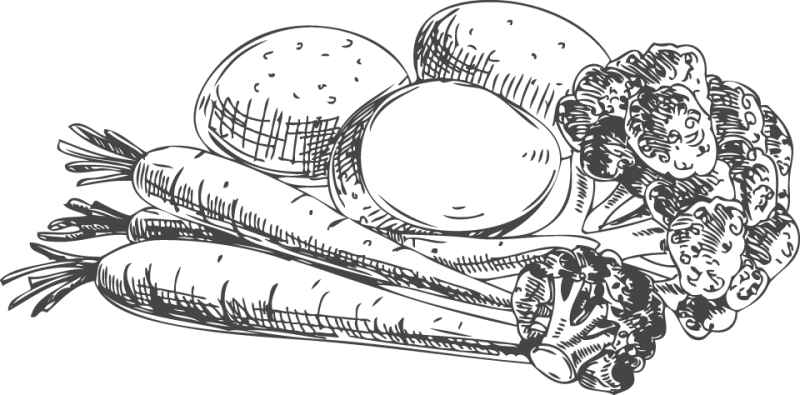 Овощи эскиз