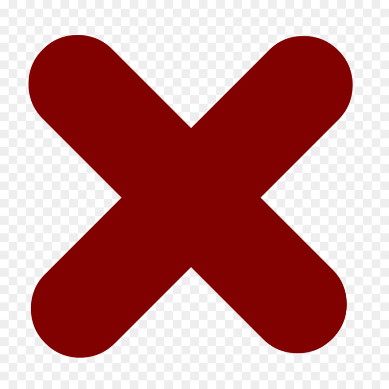 Крестик значок