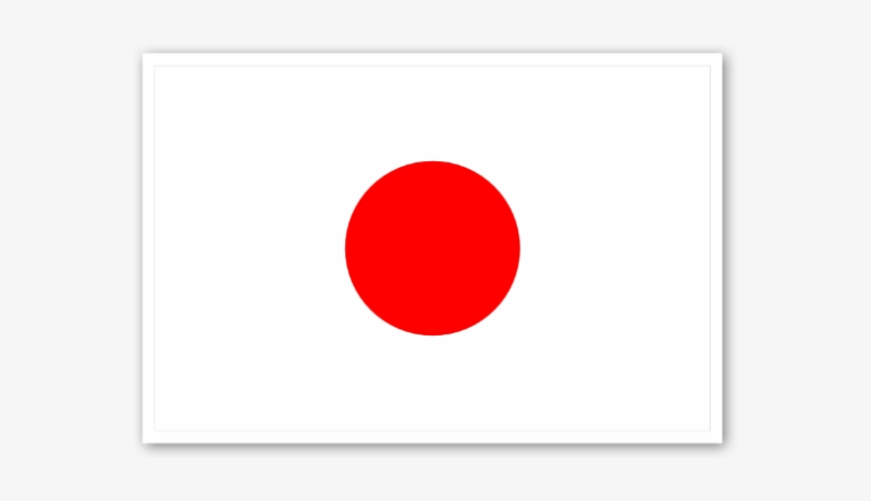 Флаг Японии на прозрачном фоне