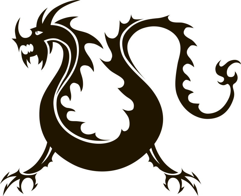 Китайский дракон вектор