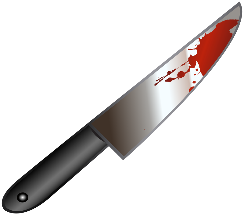 Кухонный нож без фона