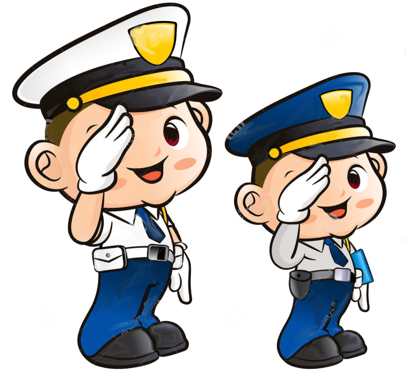 Полиция мультяшная