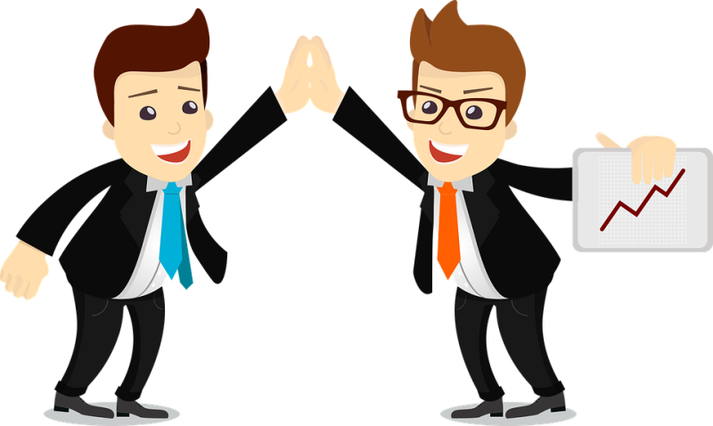 Сотрудничество на прозрачном фоне