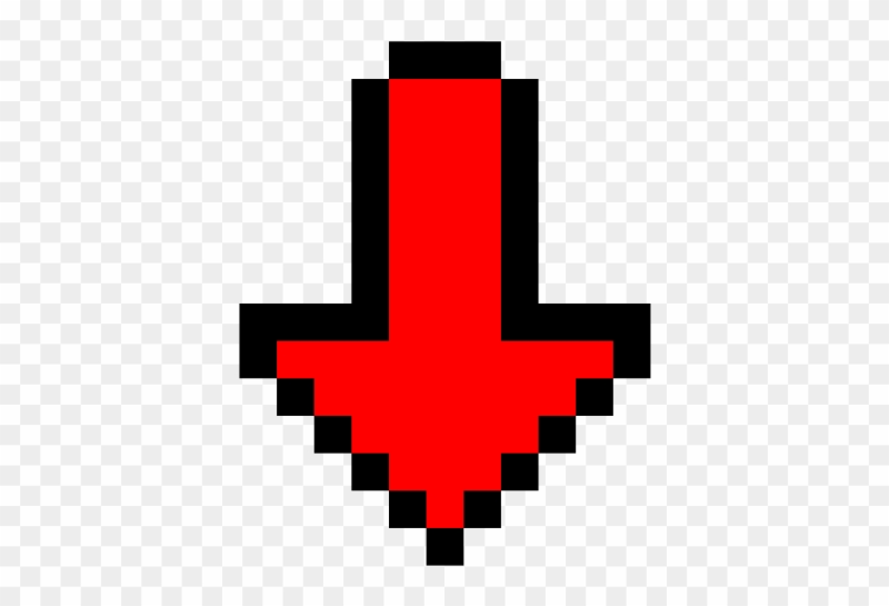 Пиксельная стрелочка