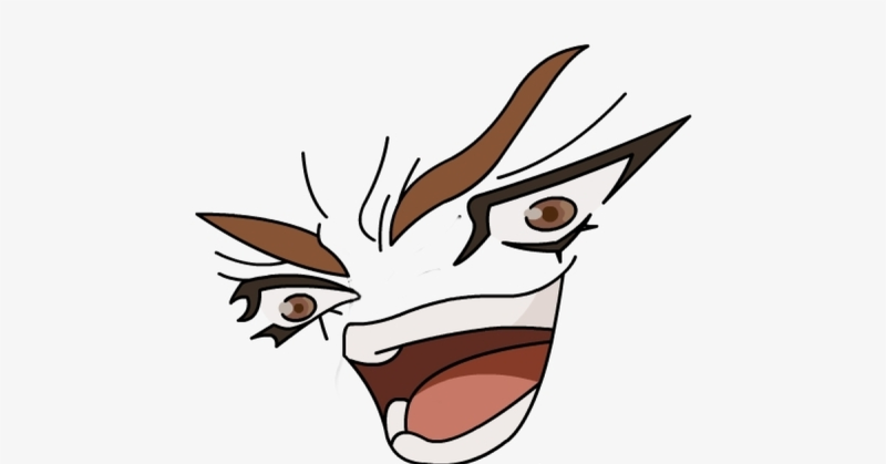 Лицо дио Коно дио да