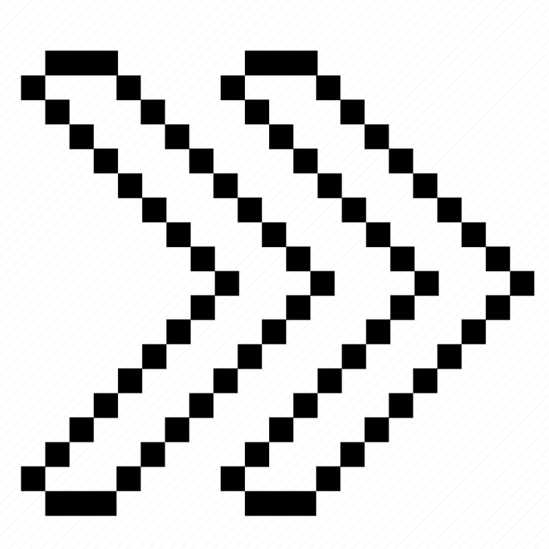 Пикселдлоная стрелочка