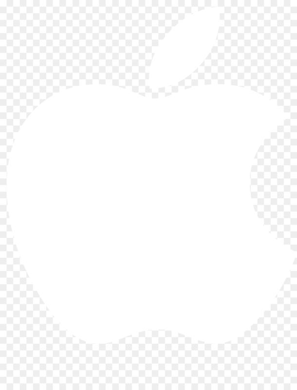 Apple логотип белый