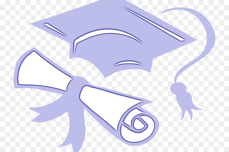 Выпускник на прозрачном фоне