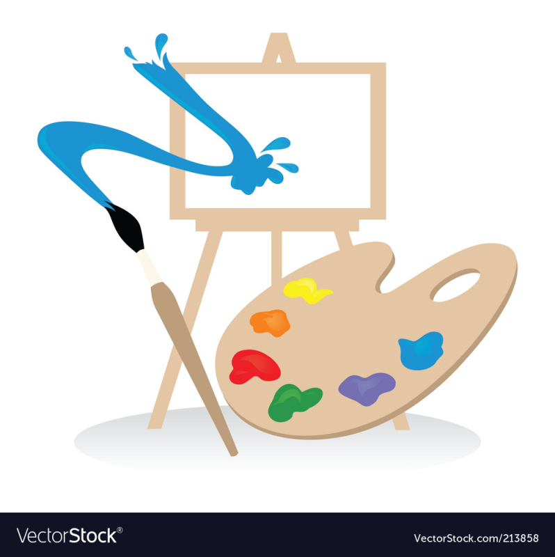 Мольберт рисунок