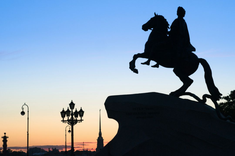 Медный всадник в Санкт-Петербурге