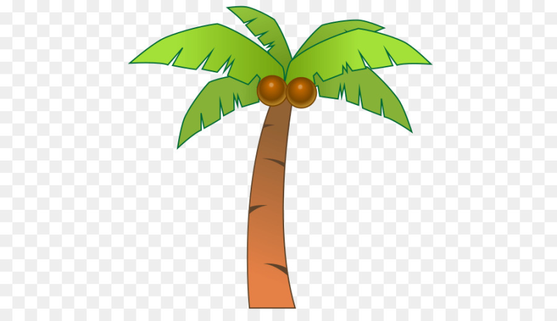 Пальма мультяшная