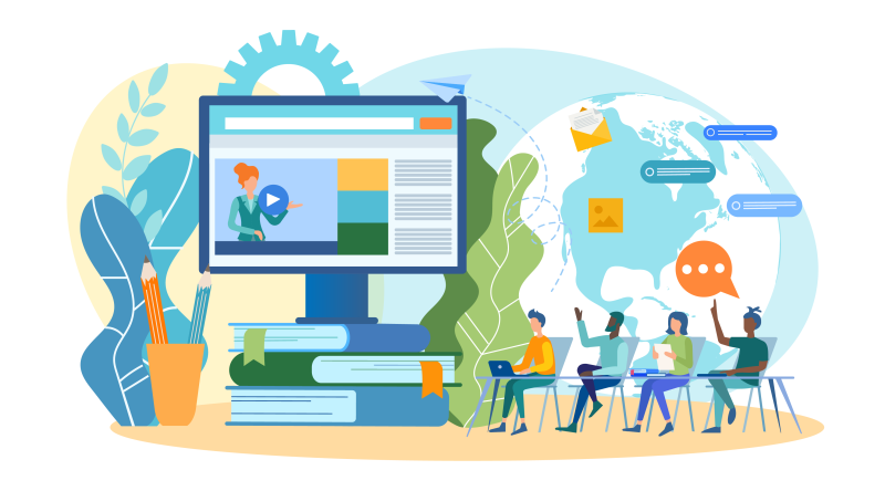 Векторные иллюстрации образование