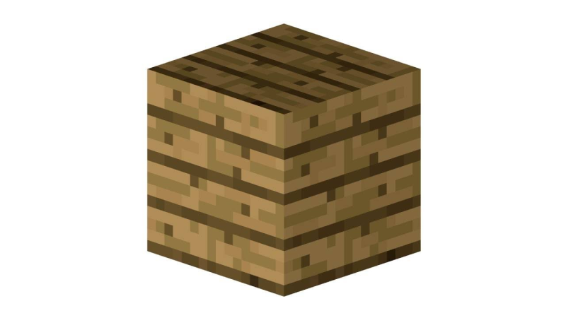 Блок дерева из МАЙНКРАФТА